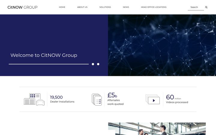 Screenshot of citnowgroup.com