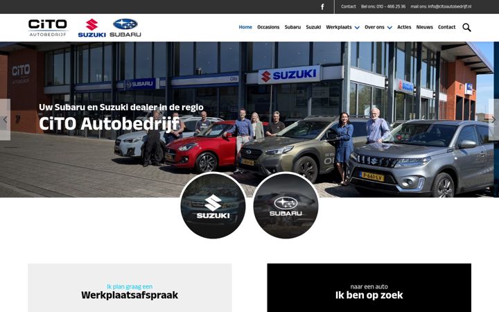 Екранна снимка на citoautobedrijf.nl