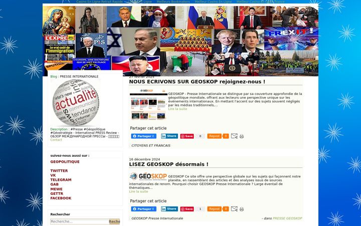 Zrzut ekranu citoyens-et-francais.fr