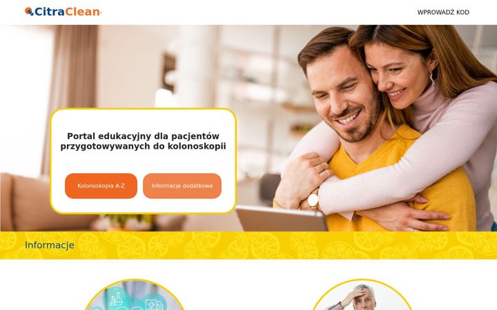 Screenshot of citracleaner.pl