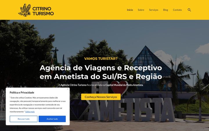 Ekrano kopija citrinoturismo.com.br