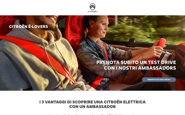 Screenshot of citroen-e-lovers.com
