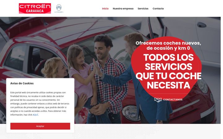 Ekrano kopija citroencaravaca.es