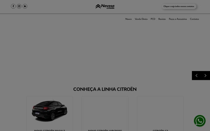 Ekrano kopija citroennavesa.com.br