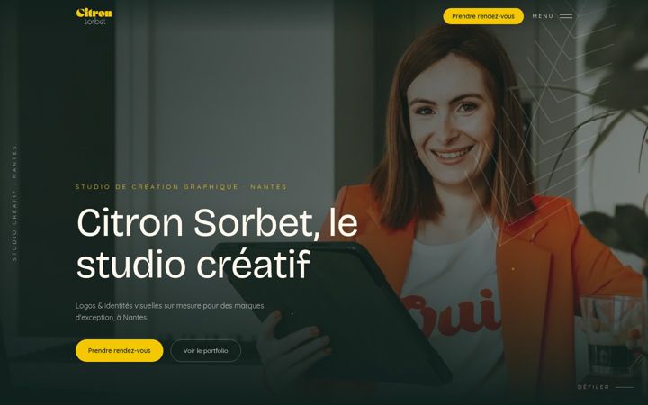 Screenshot of citron-sorbet.fr