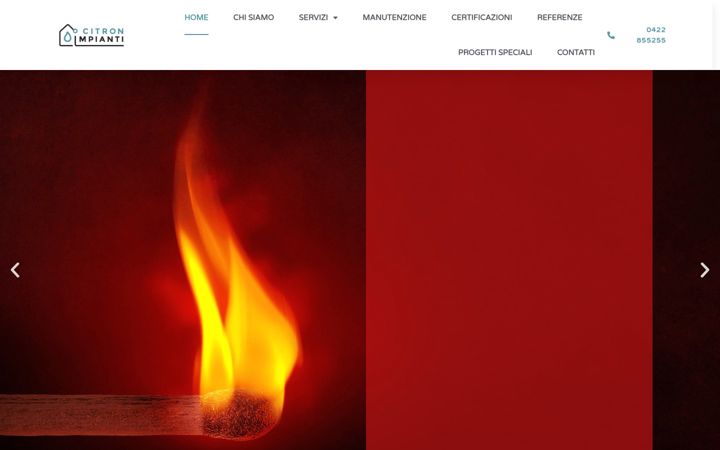 Screenshot of citronimpianti.it