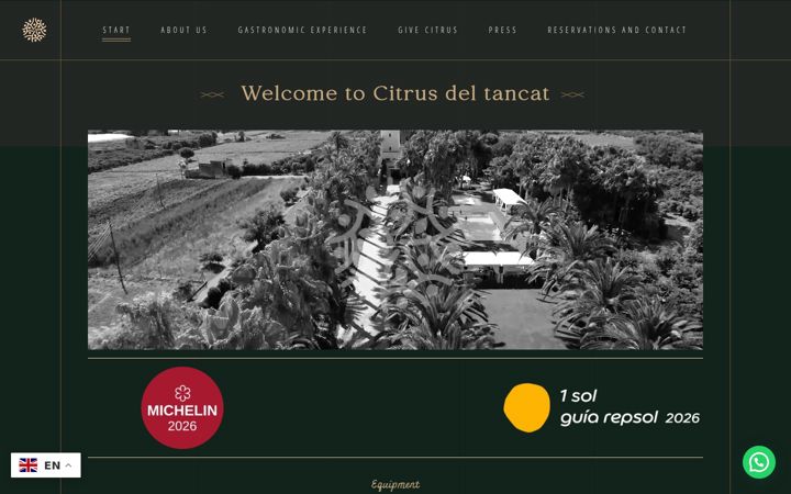 Screenshot of citrusdeltancat.com