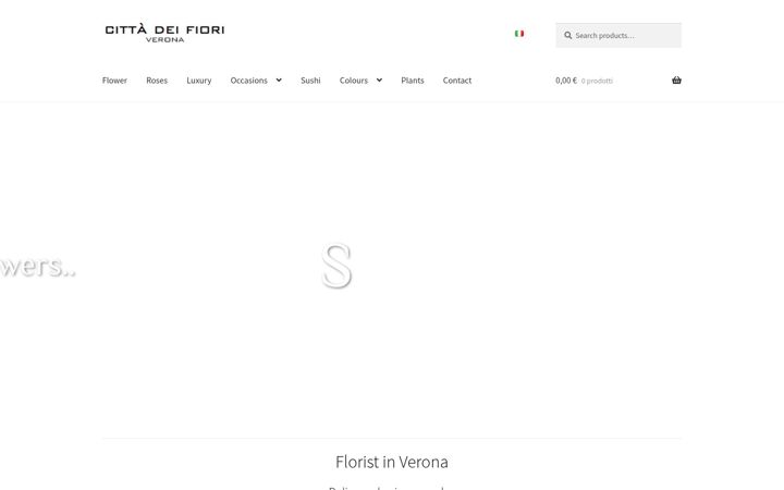 Screenshot of cittadeifiori.com