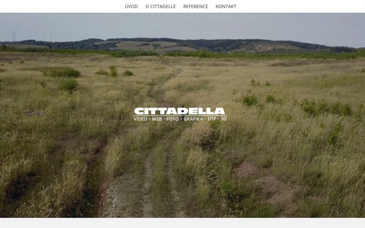Skjámynd af cittadella.cz