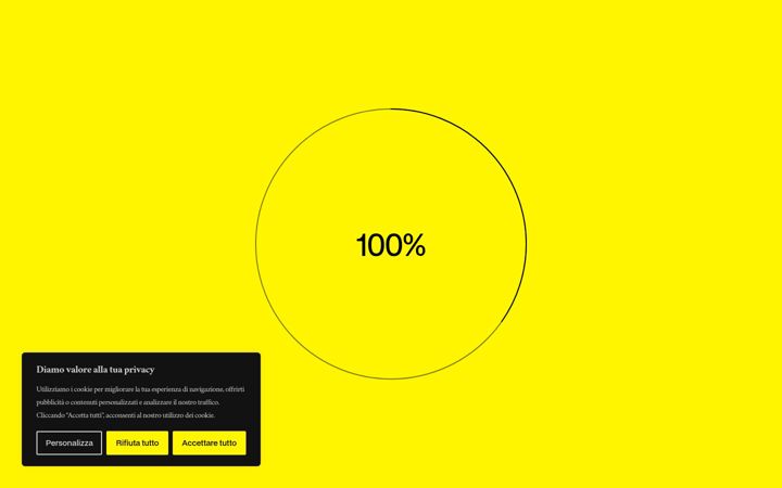 Screenshot of cittadellarte.it