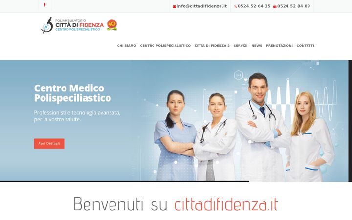 Screenshot of cittadifidenza.it