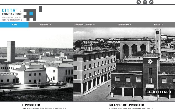 Screenshot of cittadifondazione.it