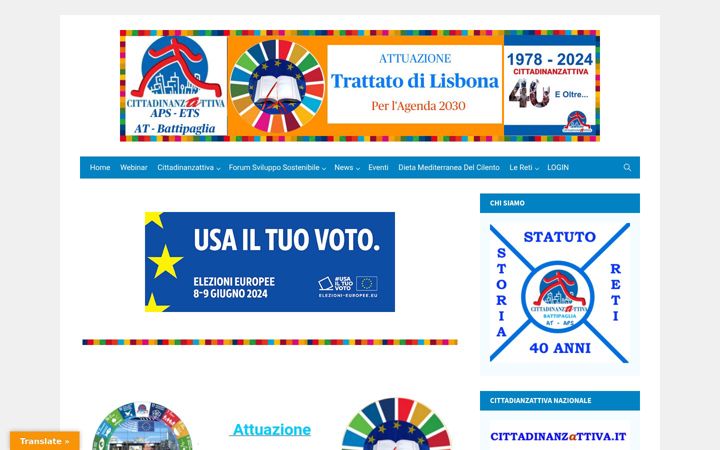 Ekrano kopija cittadinanzattiva-battipaglia.it