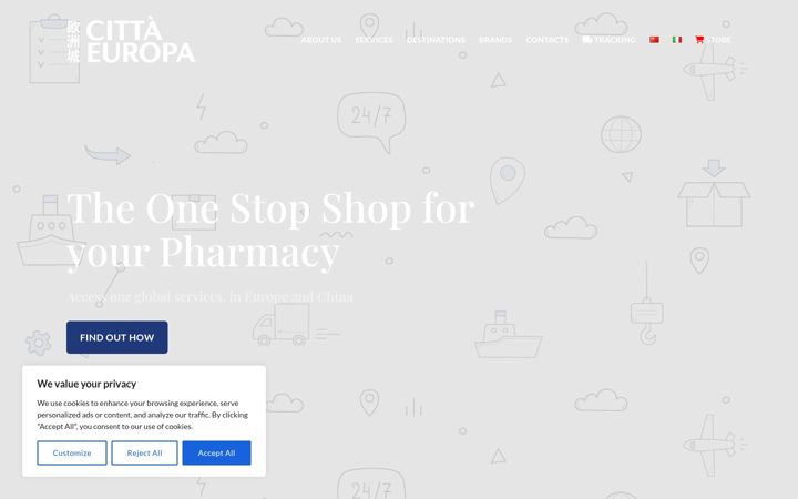 Screenshot of cittaeuropa.com