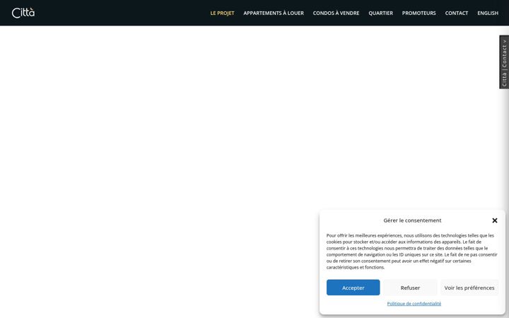 Screenshot of cittamtl.com