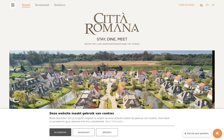 Screenshot of cittaromana.com