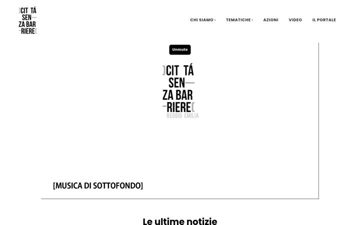 Screenshot of cittasenzabarriere.re.it
