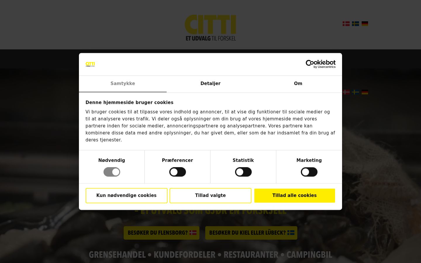 Sutikimo reklamjuostės, rodytos prieš bet kokią sąveiką, ekrano kopija