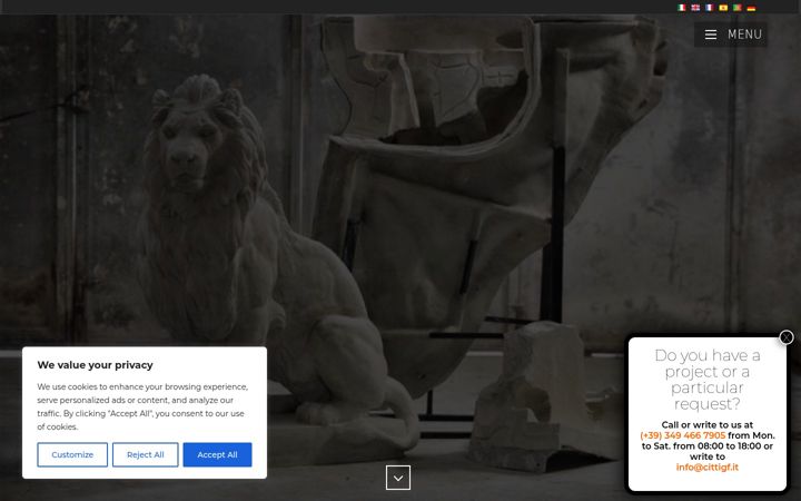 Screenshot ta' cittigf.it