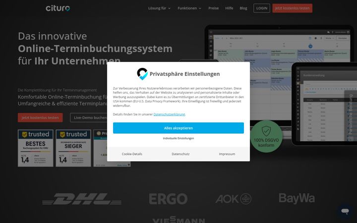 Screenshot of cituro.com