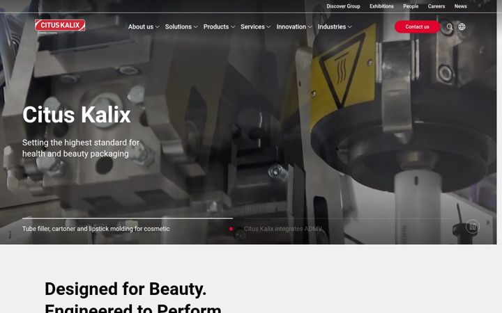 Screenshot of citus-kalix.fr