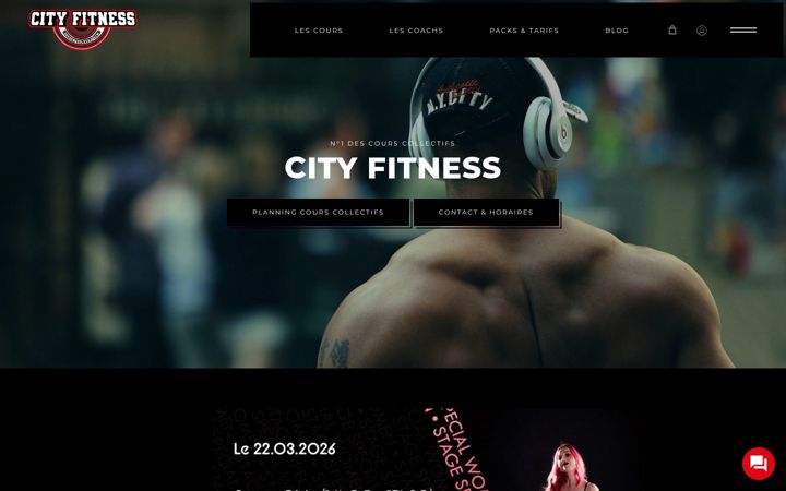 Zrzut ekranu city-fitness-metz.fr