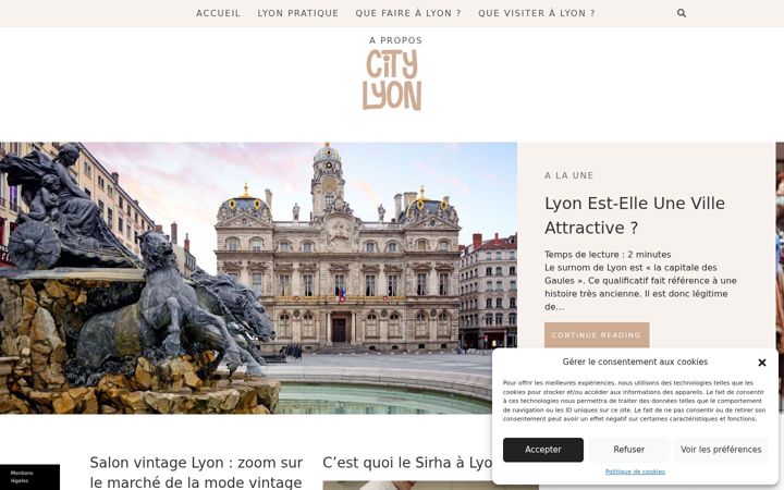 Zrzut ekranu city-lyon.fr
