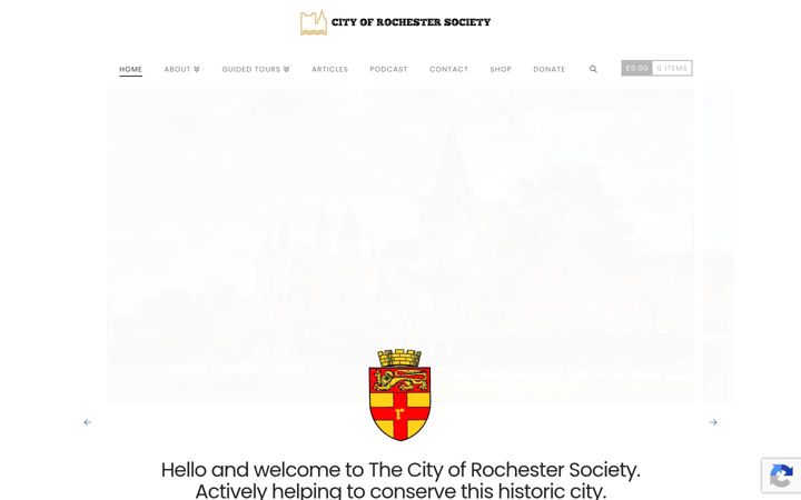 Zrzut ekranu city-of-rochester.org.uk