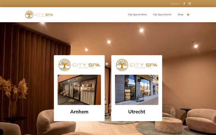 Екранна снимка на city-spa.nl