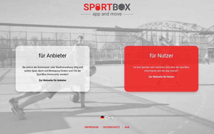Screenshot of city-sportbox.com