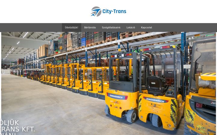 Екранна снимка на city-trans.hu