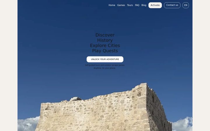 Screenshot of city-unlock.com