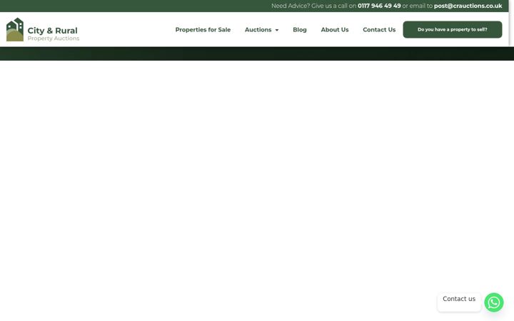 Screenshot of cityandruralpropertyauctions.com