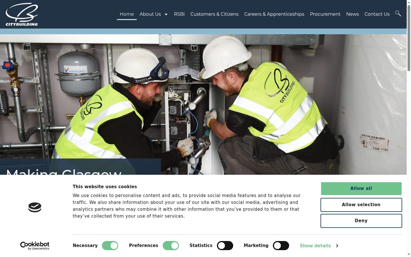 Sutikimo reklamjuostės, rodytos prieš bet kokią sąveiką, ekrano kopija