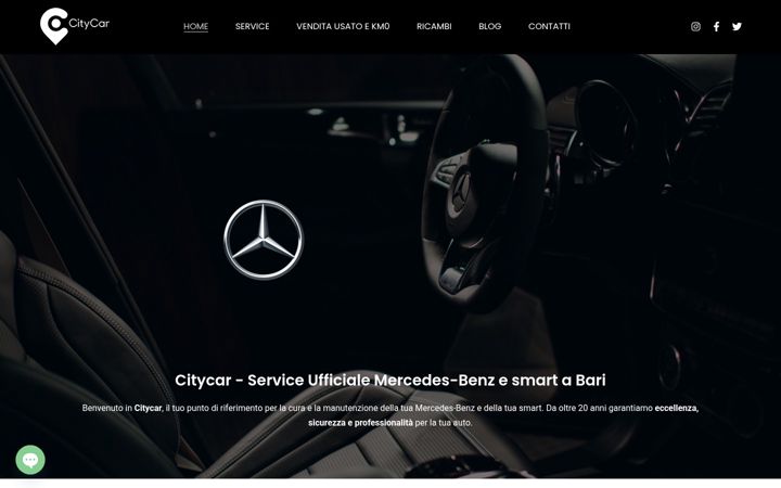 Screenshot ta' citycarbari.it
