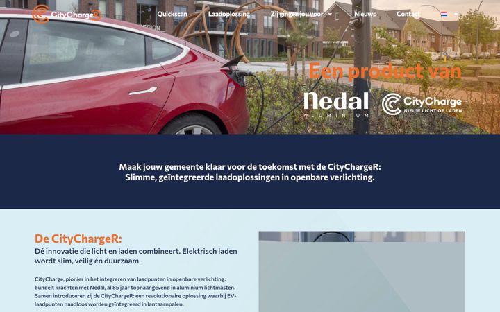 Snímek obrazovky citycharger.eu
