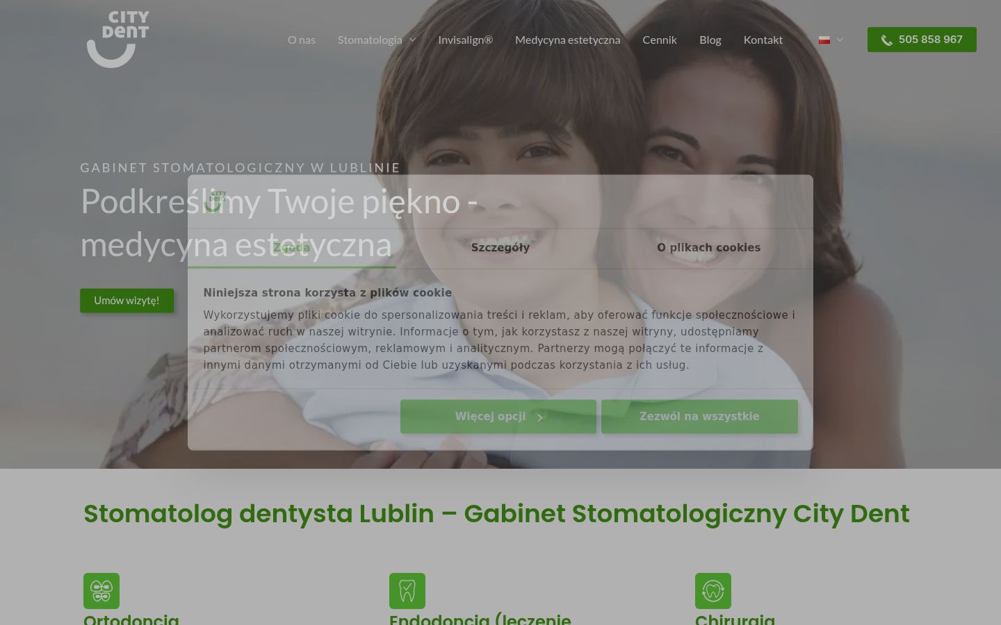 Képernyőkép a bármilyen interakció előtt megjelenő hozzájárulási bannerről