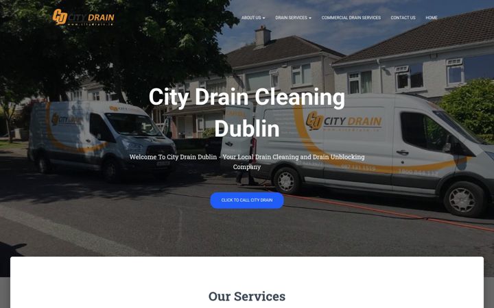 Capture d'écran de citydrain.ie