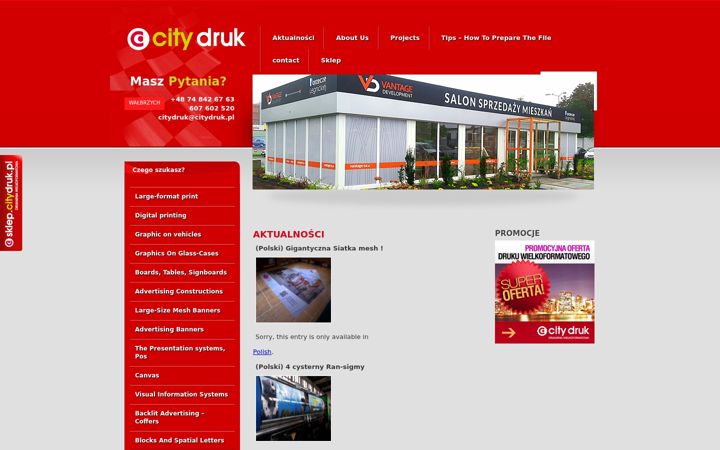 Képernyőkép: citydruk.pl
