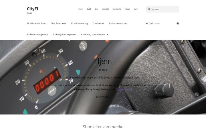 Screenshot of cityel.dk