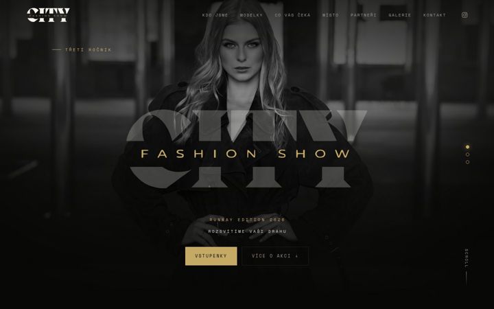 Skjámynd af cityfashionshow.cz