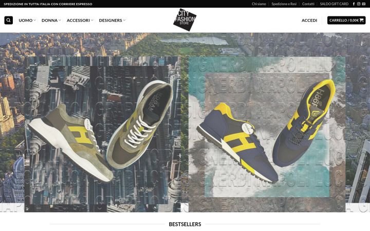 Screenshot of cityfashionstore.it
