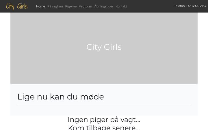 Screenshot of citygirls.dk