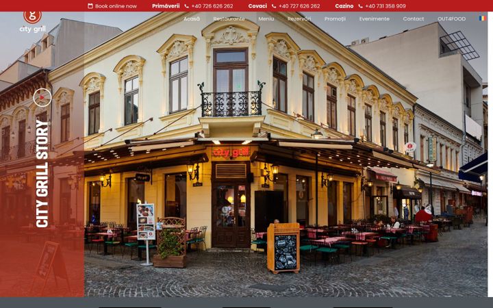 Zrzut ekranu citygrill.ro