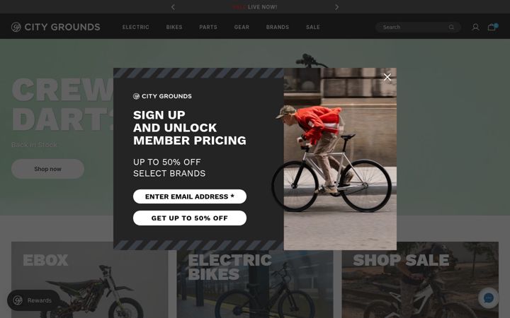Screenshot of citygrounds.com