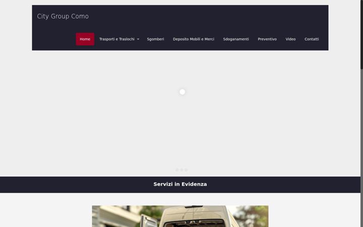 Screenshot ta' citygroupcomo.net