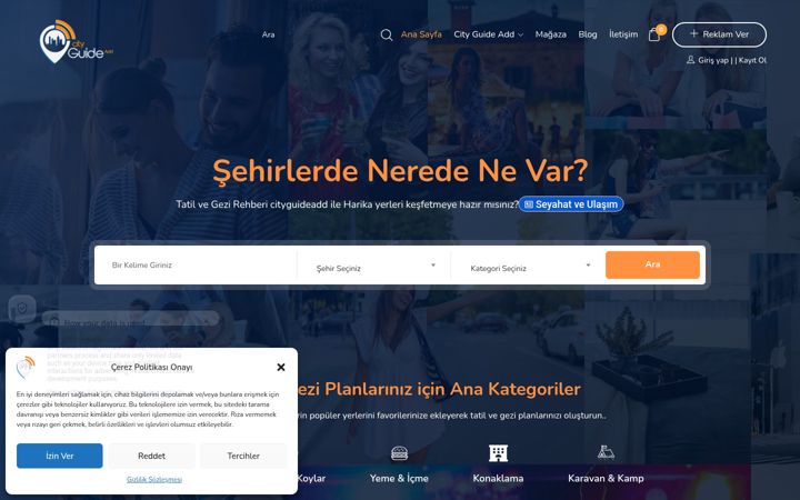 Screenshot of cityguideadd.com