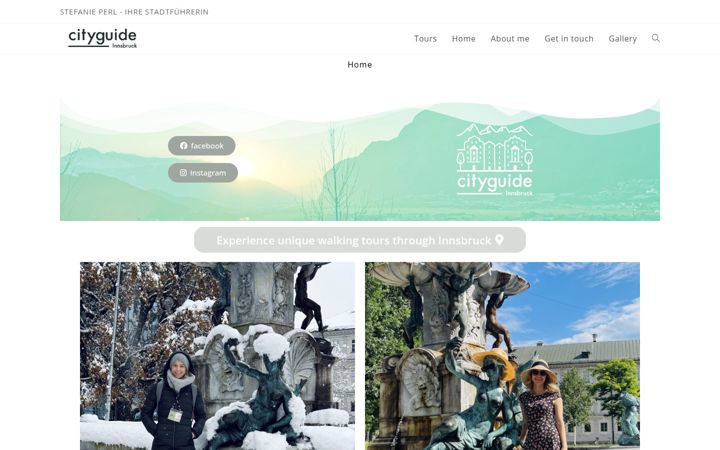 Screenshot of cityguideinnsbruck.com