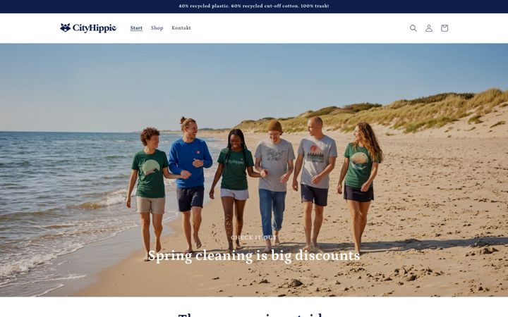 Screenshot of cityhippielife.com