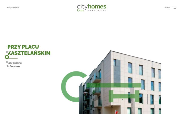 Képernyőkép: cityhomes.com.pl